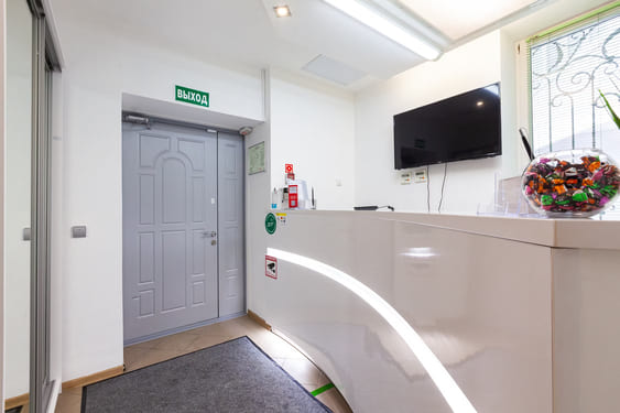 Ресепшен медицинского центра